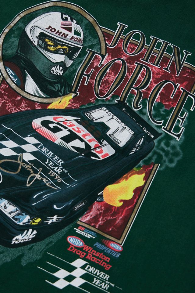 Urban Renewal One-Of-A-Kind Green Premium Nascar T-Shirt  #2