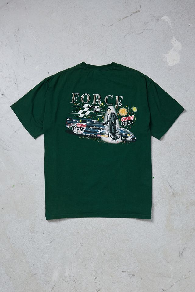 Urban Renewal One-Of-A-Kind Green Premium Nascar T-Shirt  #4