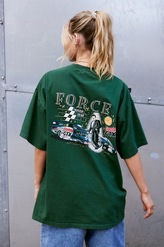 Urban Renewal One-Of-A-Kind Green Premium Nascar T-Shirt  #6