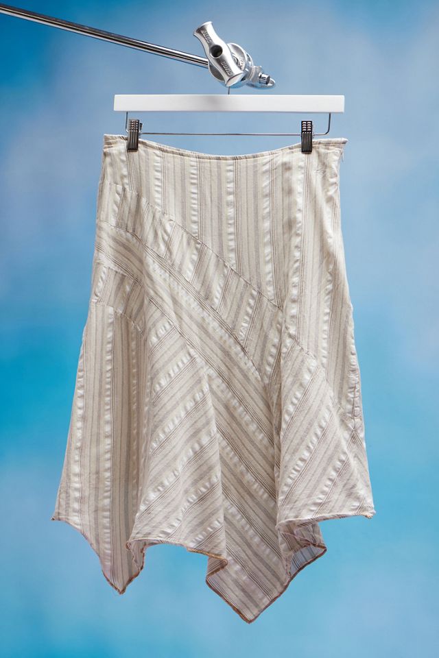 Urban Renewal One-Of-A-Kind Pointed Hem Asymmetrical Midi Skirt  #1