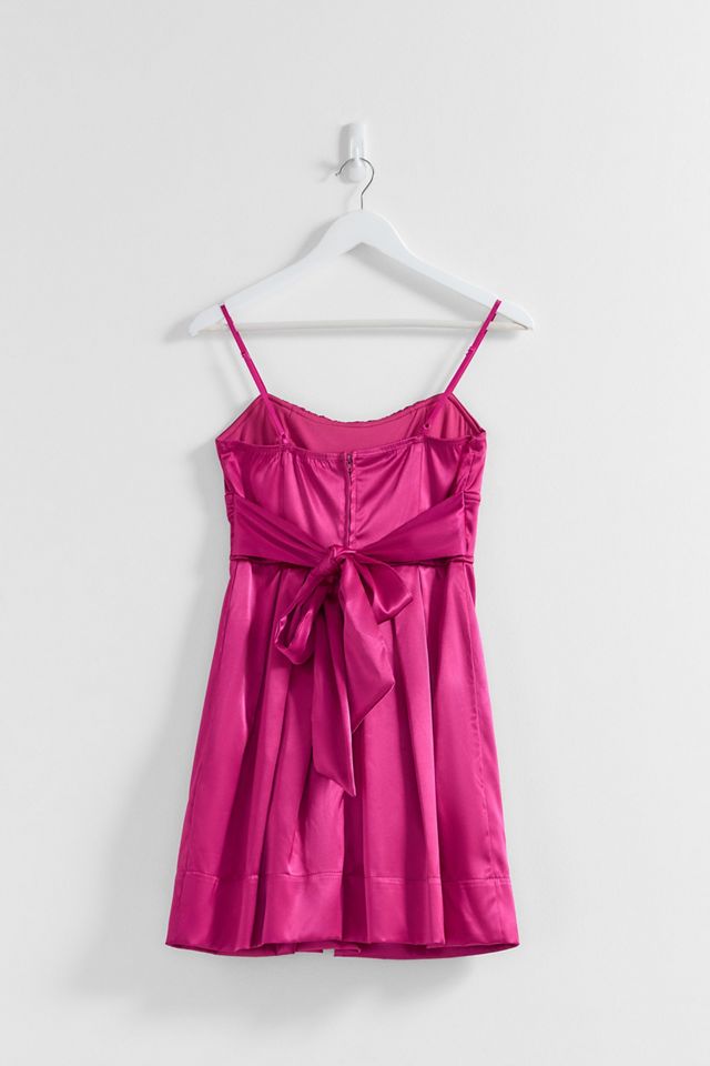 Urban Renewal One-Of-A-Kind Prom Ruby Rox Satin Mini Dress | Urban  Outfitters UK
