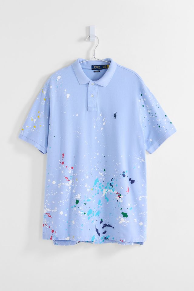 Ralph Lauren Paint Splatter Polo Shirt Polo Ralph Lauren Classic