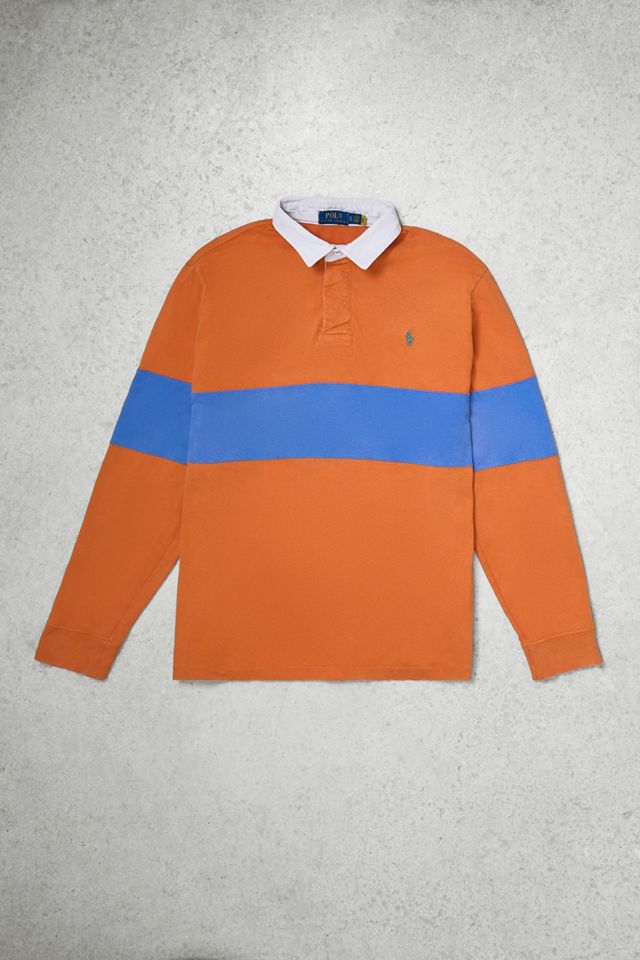 Urban Renewal One-Of-A-Kind Ralph Lauren Orange Rugby Shirt | Urban ...