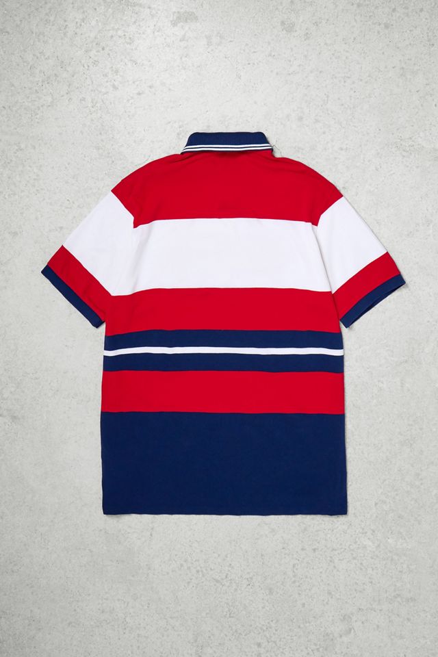 Urban Renewal One-Of-A-Kind Ralph Lauren Red Stripe Polo Shirt #2