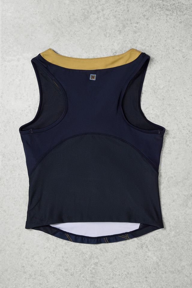One-of-a-Kind Y2K Winter Sport Nike Black & Gold Wrap Sports Tank Top #2