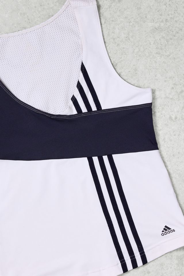 One-of-a-Kind Y2K Winter Sport adidas Black & White Tank Top #1