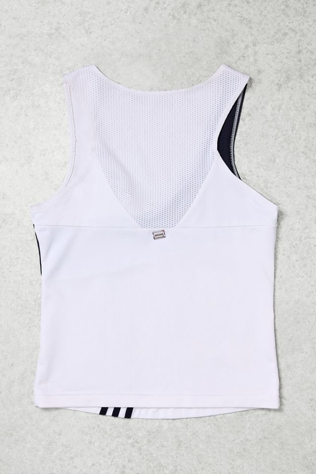 One-of-a-Kind Y2K Winter Sport adidas Black & White Tank Top #2