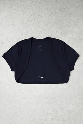 One-of-a-Kind Y2K Winter Sport Nike Black Shrug