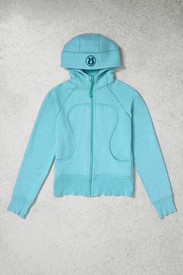 One-of-a-Kind Y2K Winter Sport Lululemon Mint Heavy Zip-Through Top