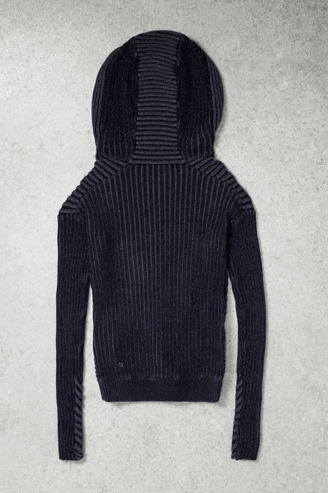 One-of-a-Kind Y2K Winter Sport Lululemon Stripe Zip-Through Knit Top #2