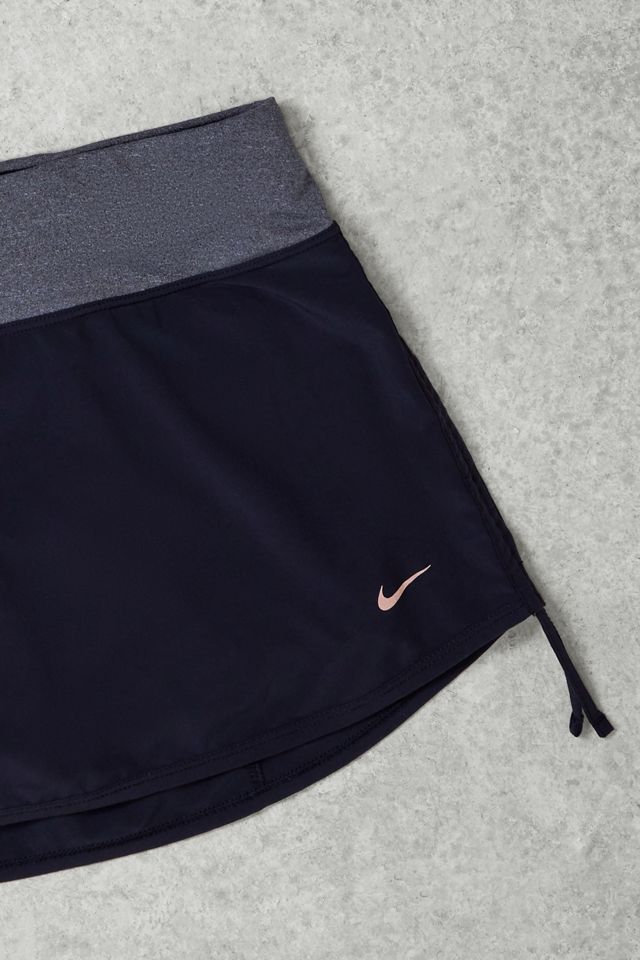 One-of-a-Kind Y2K Winter Sport Nike Grey Waistband Mini Skirt #1