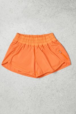 One-of-a-Kind Y2K Winter Sport Lululemon Orange Runner Shorts