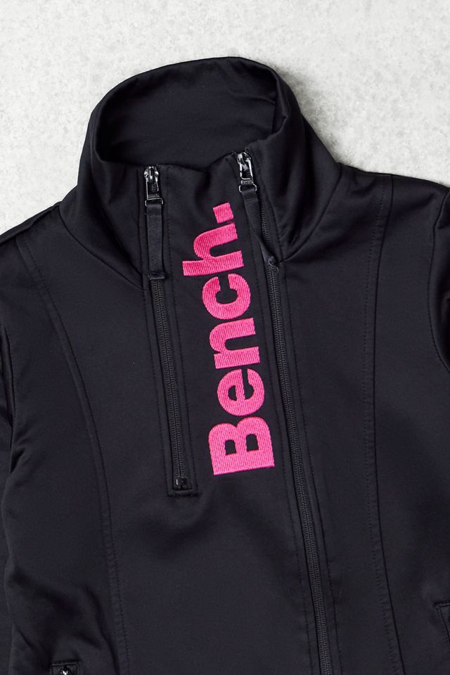 One-Of-A-Kind Bench Tricot Pink Logo Zip-Through Jacket  #1