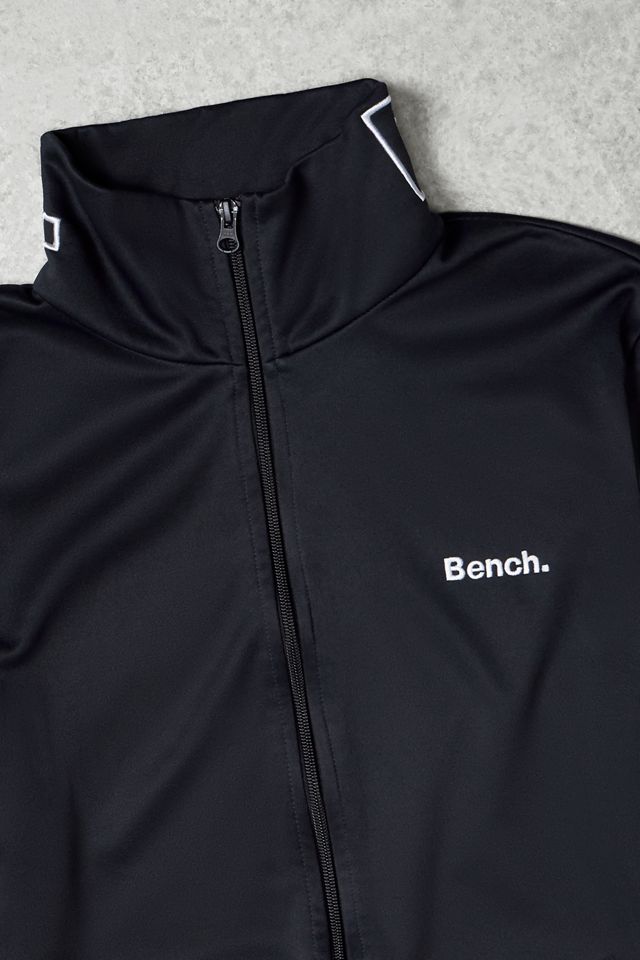 Veste de survêtement Bench Tricot unique avec logo blanc #1