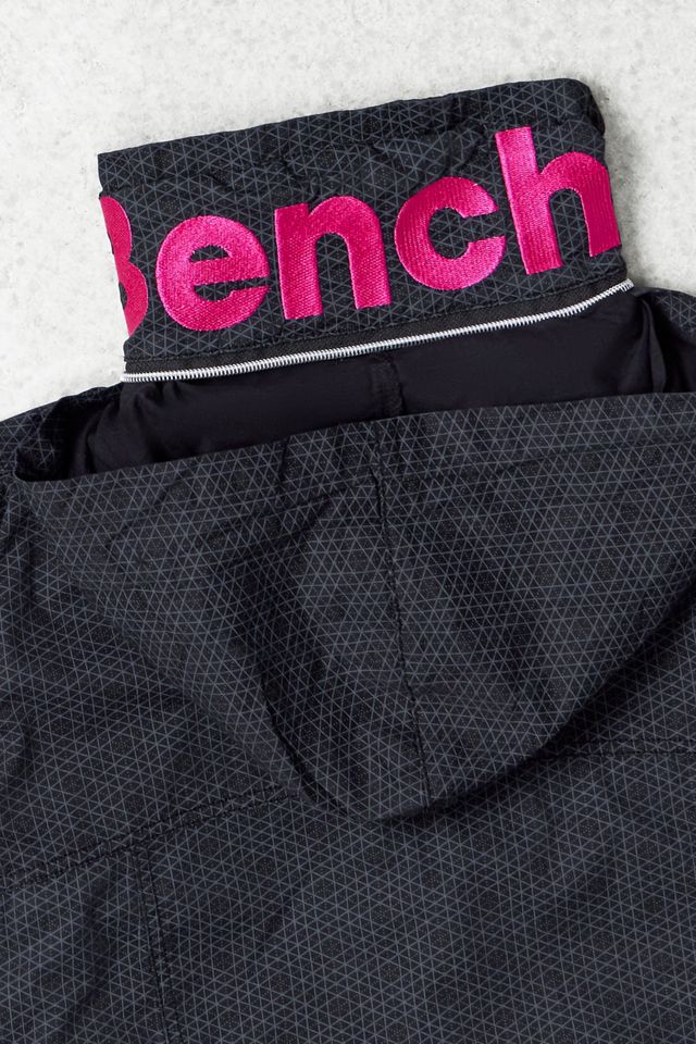 One-Of-A-Kind Bench Geoprint Lightweight Zip-Through Jacket  #1