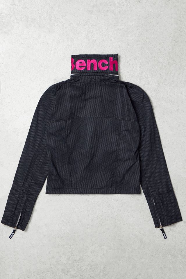 One-Of-A-Kind Bench Geoprint Lightweight Zip-Through Jacket  #2