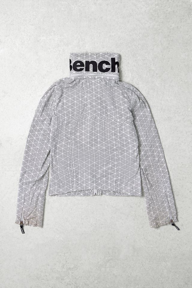 One-Of-A-Kind Bench Geoprint Lightweight Zip-Through Jacket #2