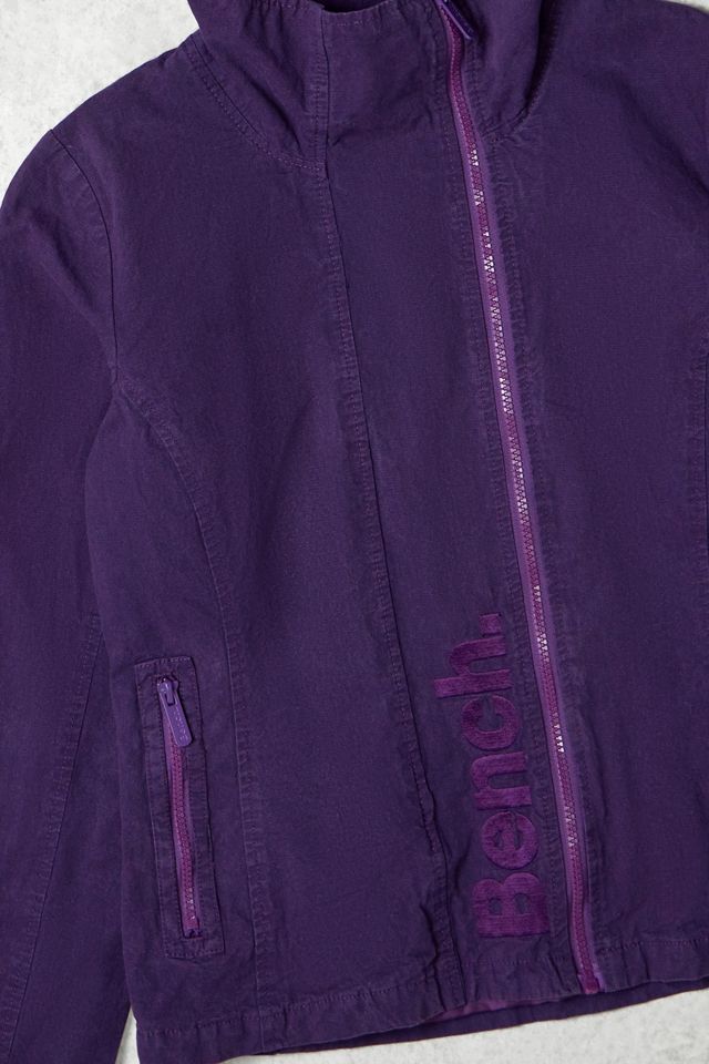 One-Of-A-Kind Bench Purple Fine Cord Lightweight Jacket #1