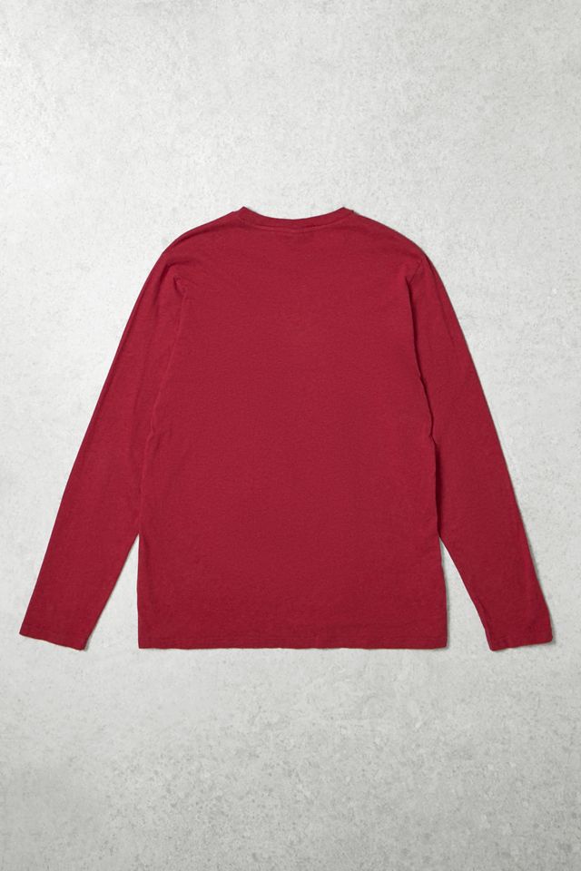 One-Of-A-Kind Bench Red Long Sleeve Graphic Tee #2