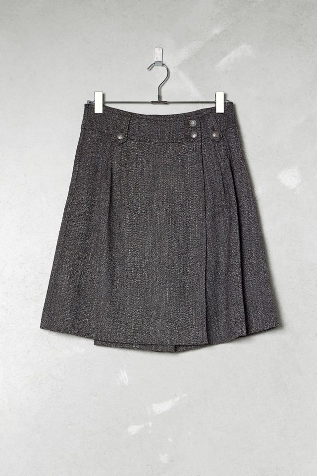 One-Of-A-Kind Victorian Minimalism Dress Circle Wrap Culottes #1
