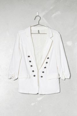 One-Of-A-Kind Victorian Minimalism Vanity White Jacket