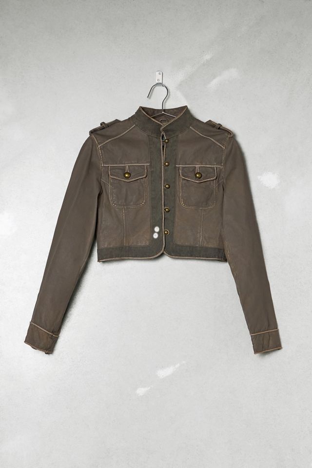 One-Of-A-Kind Victorian Minimalism Wilsons Leather Jacket #1