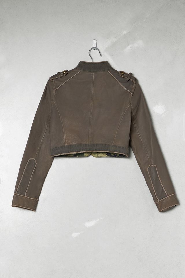 One-Of-A-Kind Victorian Minimalism Wilsons Leather Jacket #4