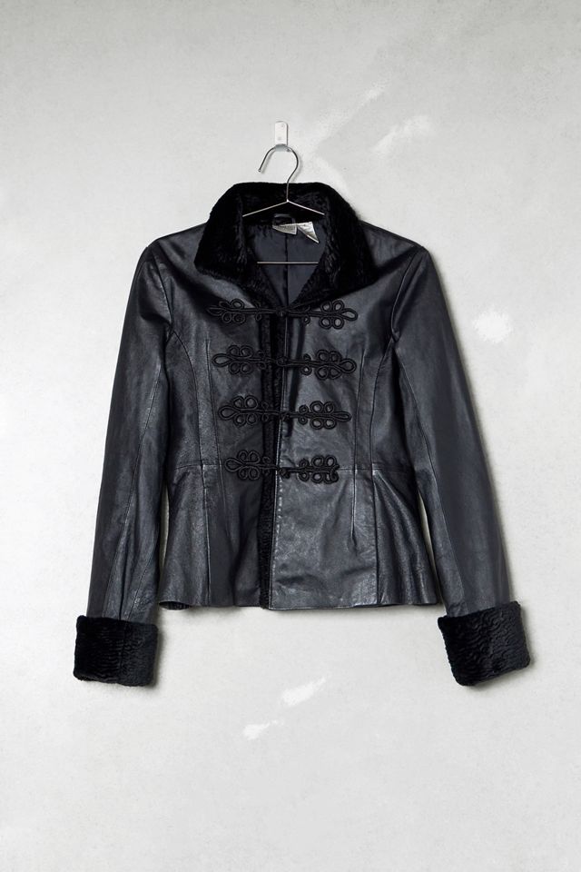 One-Of-A-Kind Victorian Minimalism Newport Leather Jacket #2