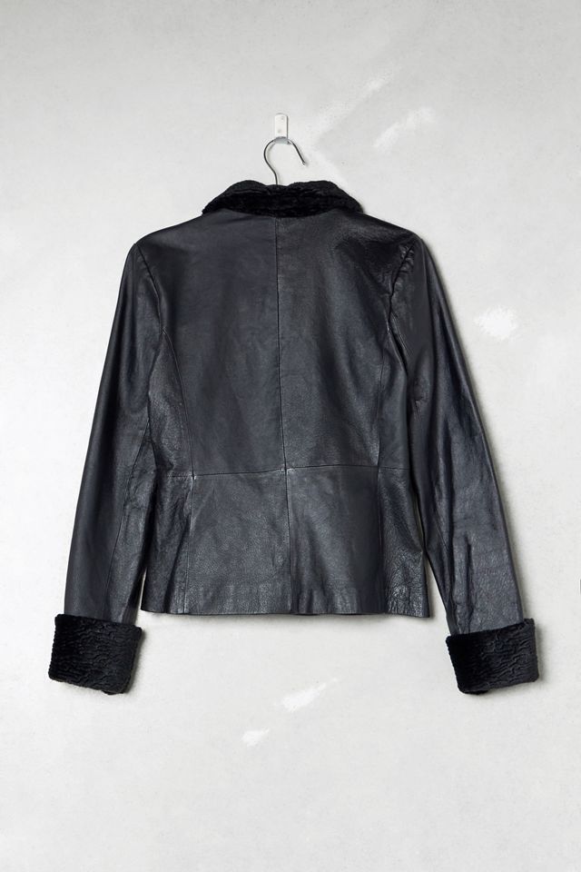 One-Of-A-Kind Victorian Minimalism Newport Leather Jacket #4