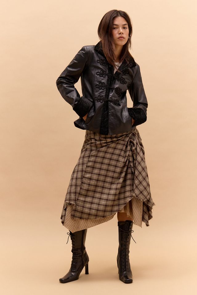 One-Of-A-Kind Victorian Minimalism Newport Leather Jacket #1