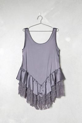 One-Of-A-Kind Victorian Minimalism Satin Tunic