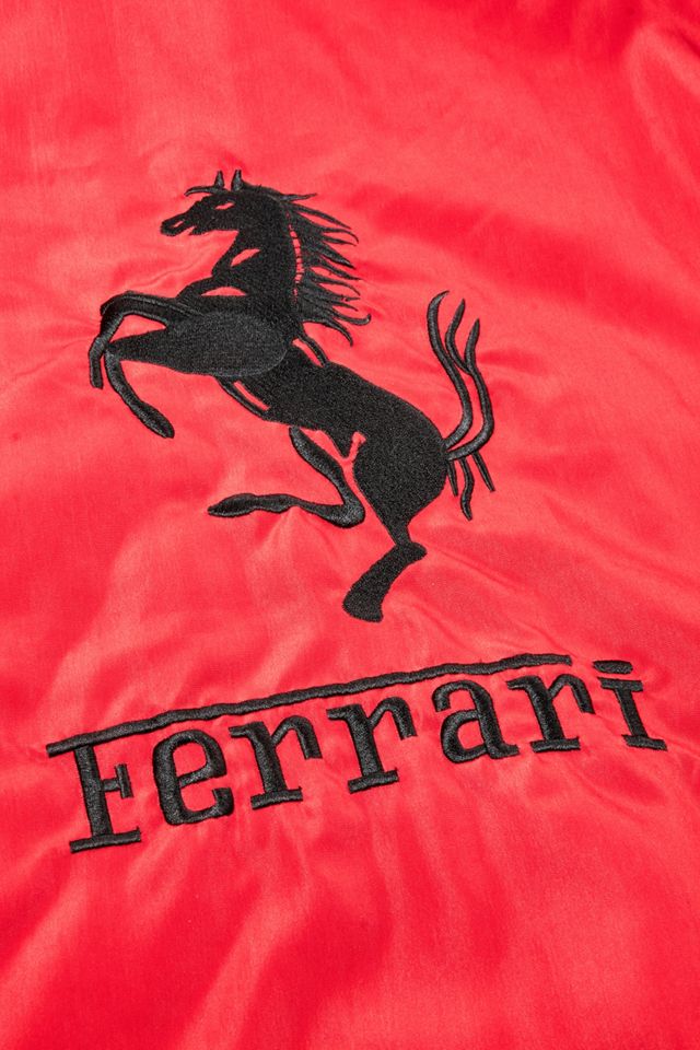 Urban Renewal One-Of-A-Kind Vintage Red Ferrari Jacket #3