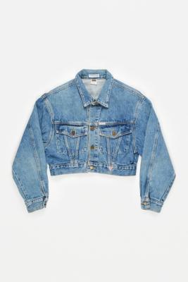 guess cropped denim jacket