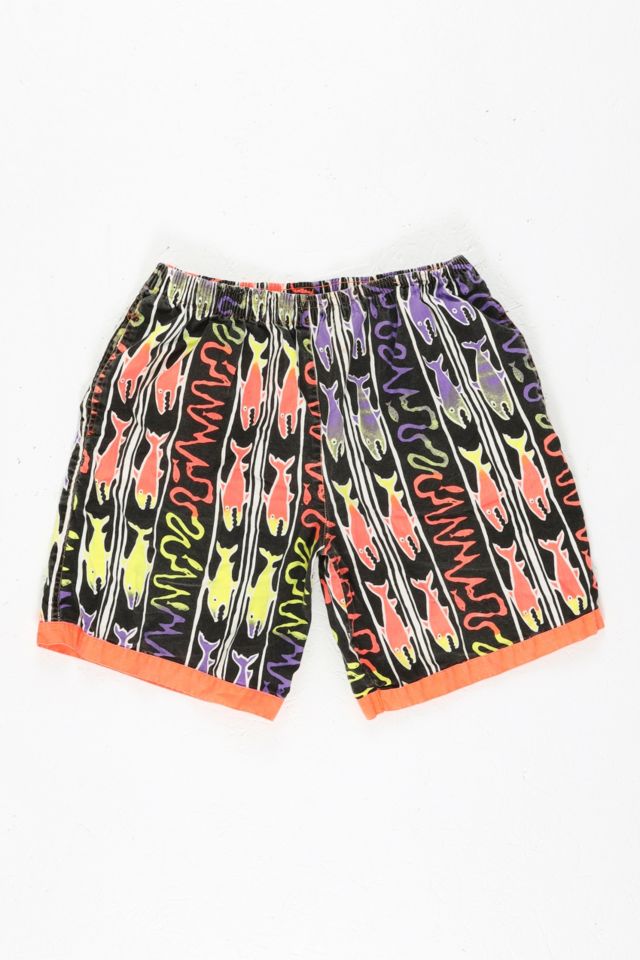 Urban Renewal One-Of-A-Kind Shark Swim Shorts | Urban Outfitters UK