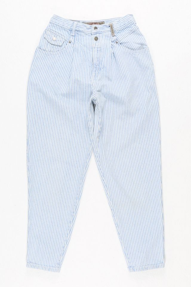 Urban Renewal One-Of-A-Kind Levi's 900 Series Stripe Jeans | Urban  Outfitters UK
