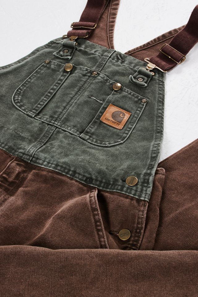 Urban Renewal One-Of-A-Kind Patchwork Carhartt Dungarees  #2