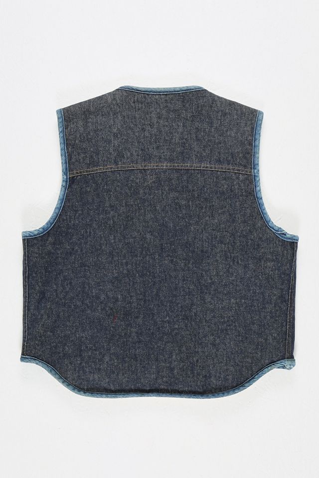 Urban Renewal One-Of-A-Kind Patchwork Denim Gilet  #1