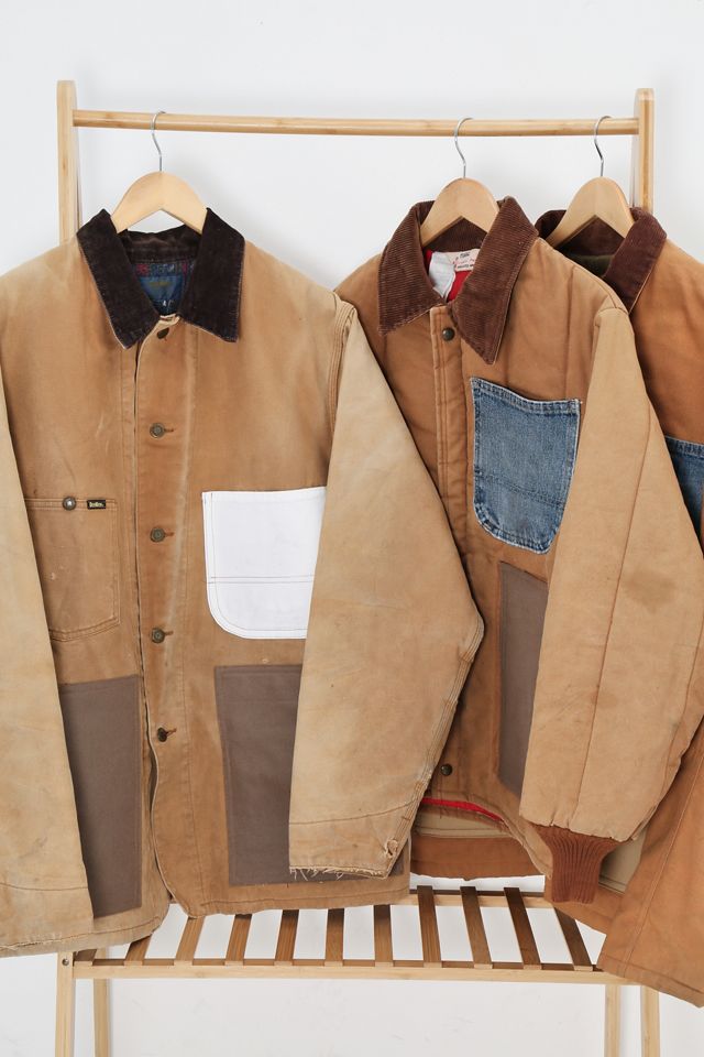 Urban Renewal rehecho de chaqueta de patchwork vintage #3