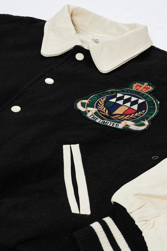 Urban Renewal One-Of-A-Kind The Limited Leather Varsity Jacket  #2