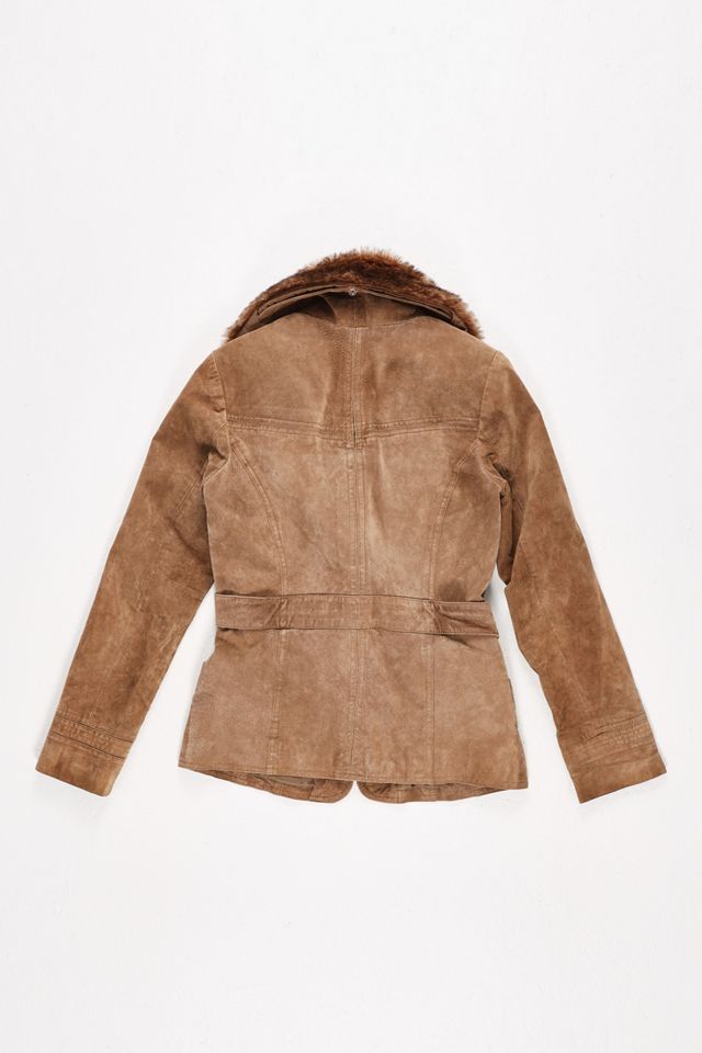 Urban Renewal One-Of-A-Kind Brown Suede Blazer  #1