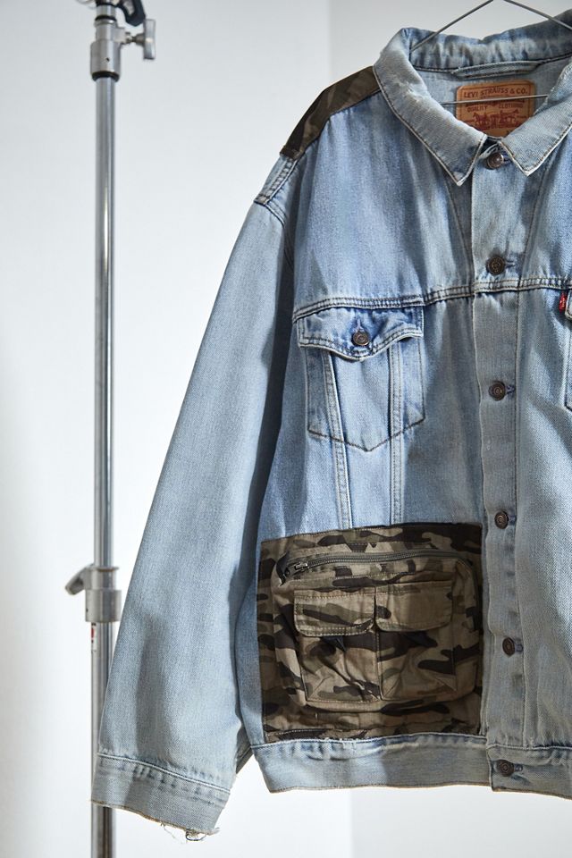 Urban Renewal One-Of-A-Kind Utility Patchwork Denim Jacket  #2