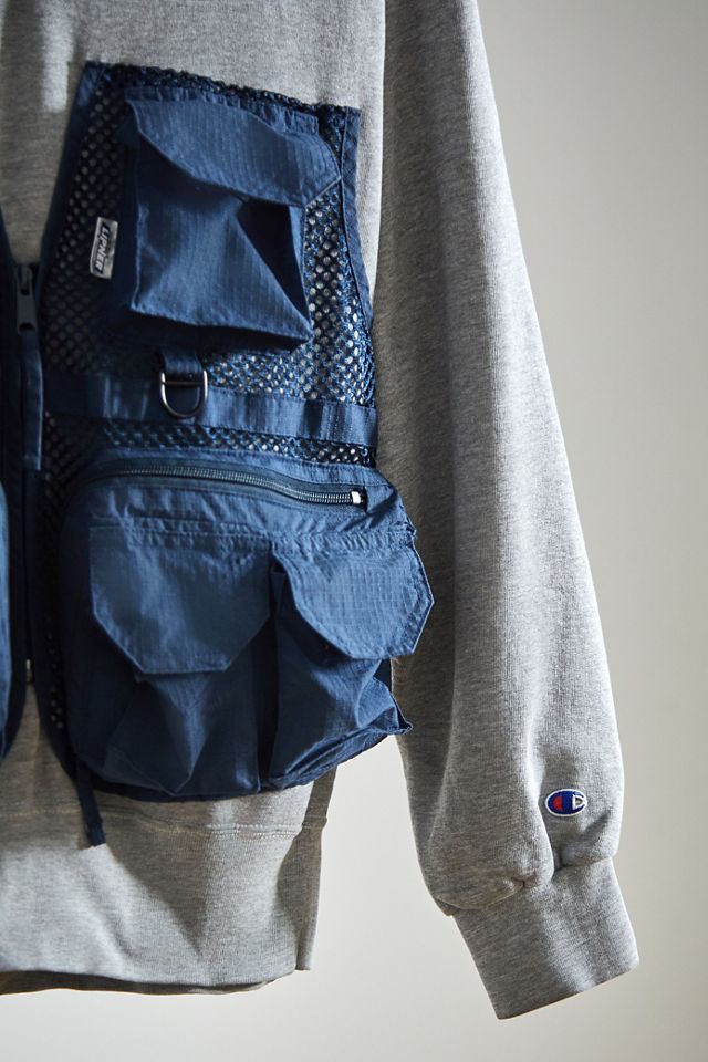 Urban Renewal One-Of-A-Kind Utility Pocket Sweatshirt #2