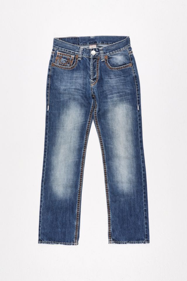 Urban Renewal One-Of-A-Kind True Religion Bleached Denim Jeans | Urban ...