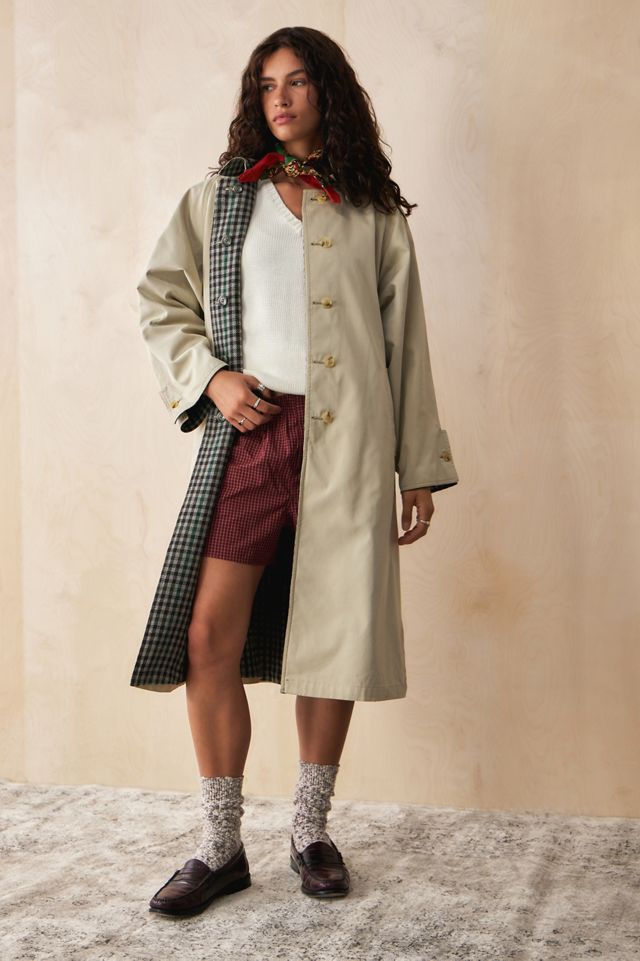 Urban Renewal One-Of-A-Kind Reversible Trench Coat | Urban