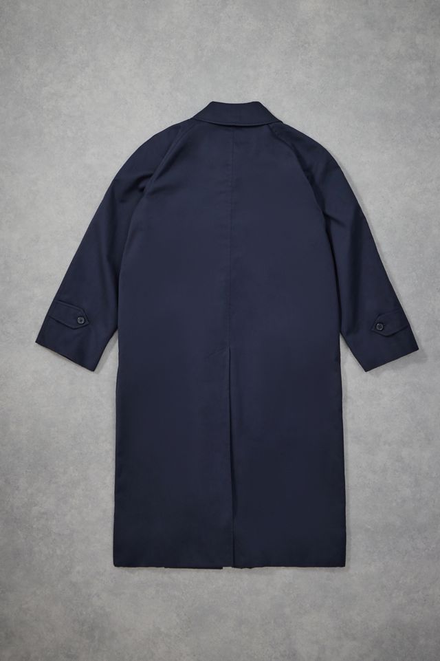 Urban Renewal One-Of-A-Kind Burberry Navy Mac Coat #2