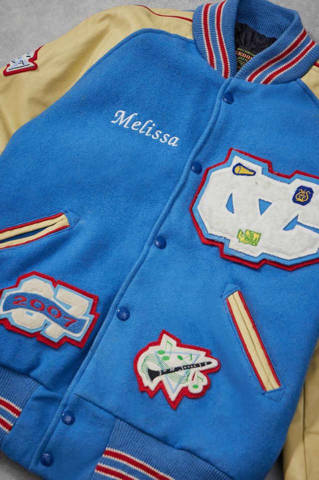 Urban Renewal One-Of-A-Kind Patch Varsity Jacket #1