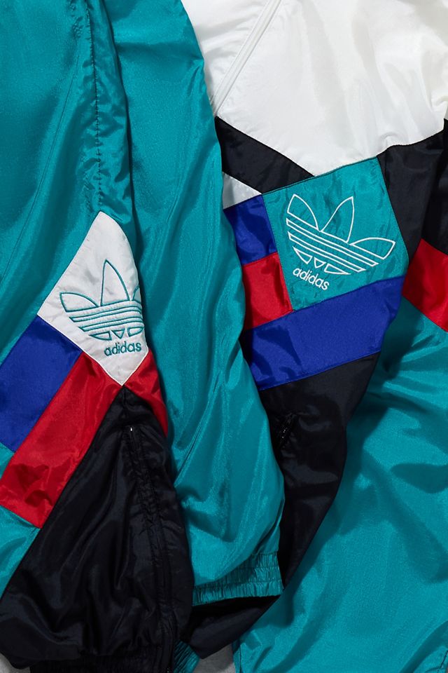 Urban Renewal One-Of-A-Kind adidas Teal Tracksuit #3