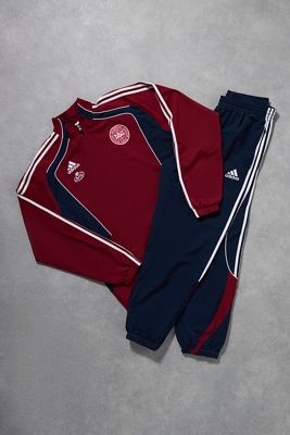 Urban Renewal One-Of-A-Kind adidas Red & Blue Tracksuit