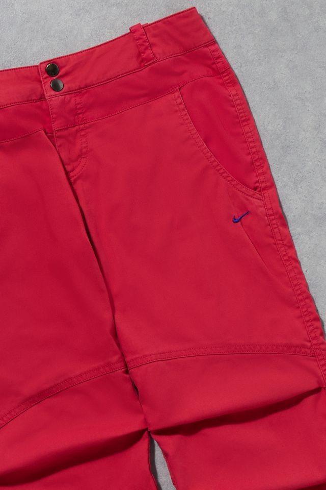 Urban Renewal One-Of-A-Kind Nike Red Trousers #1