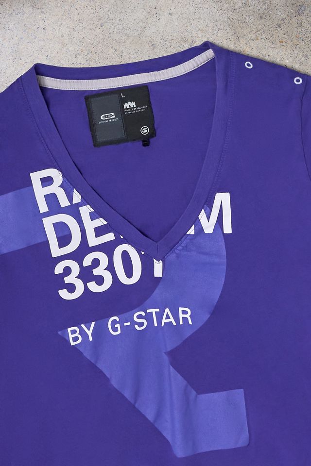 Urban Renewal One-Of-A-Kind G-STAR Purple T-Shirt #1